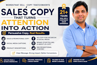 write persuasive b2b sales copy that converts