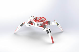 design robot parts, robot chassis, robotic arm, robot enclosure, robotics cad