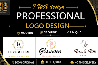 design professional logo and business banner in canva