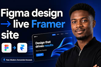 design framer website, figma to framer, frame landing page, fix to migrate