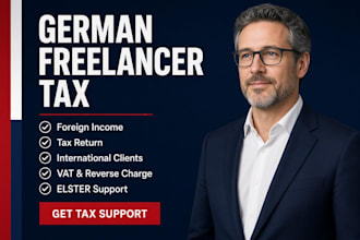give general advice on german freelancer tax return, foreign income and vat