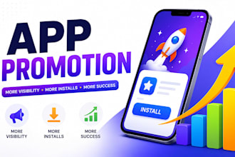 hit 3m USA app install, app promotion gain app signup, mobile app promotion
