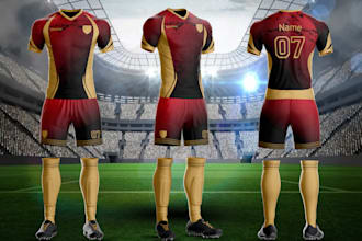 design a custom and innovative soccer jersey