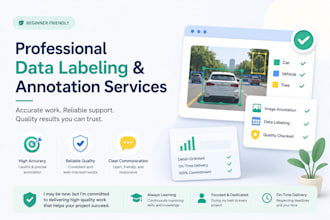 provide data labeling and annotation services