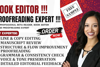edit your memoir, self help, autobiography, and your personal story