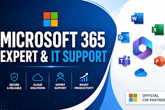 setup microsoft 365, provide licensing and IT support