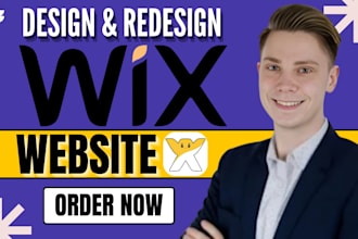 design wix website, redesign wix website, wix online and wix ecommerce store