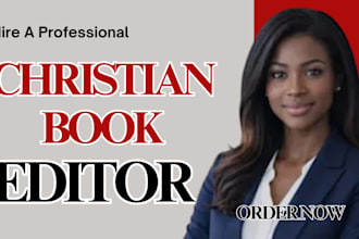 copy edit format christian self help, memoir, daily devotional non fiction book