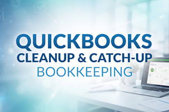 clean up and catch up your quickbooks online bookkeeping