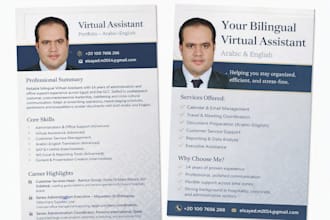 be your bilingual virtual assistant and data support partner