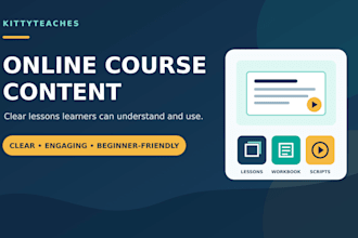 create engaging online course content