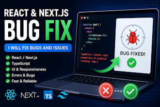 fix bugs and issues in your frontend and backend