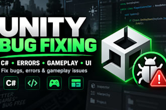 fix unity csharp bugs errors and gameplay issues