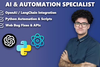 automate tasks or integrate ai into your app