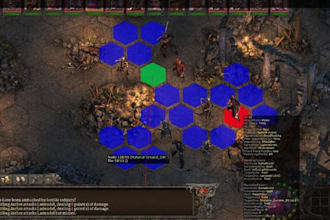 develop turn based rpg, tactical combat, strategy and grid systems in unity