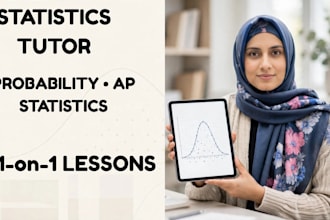 tutor you in statistics probability and ap statistics