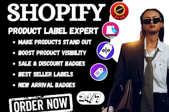 shopify product labels lably labeler nexora fordeer elegantsy flair badgy snap