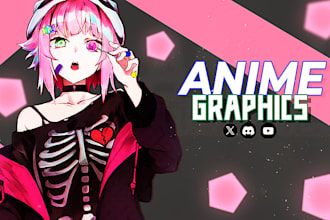 design custom discord banners, icons and server art