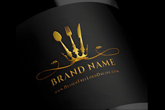 design a professional restaurant, food and hospitality logo