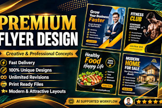 do premium flyer designs