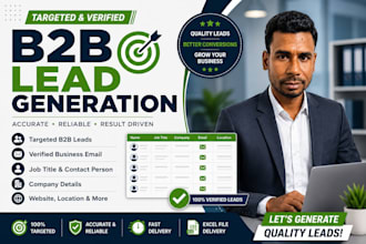 provide targeted b2b leads and email lists