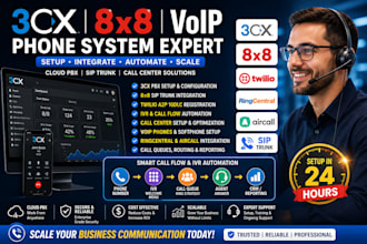 setup twilio ivr aircall ringcentral quo 3cx IVR a2p dlc phone system automation