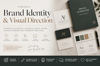 design brand visual strategy and creative direction