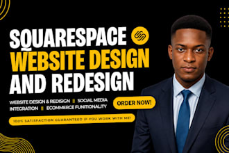 design squarespace website redesign squarespace site develop squarespace website