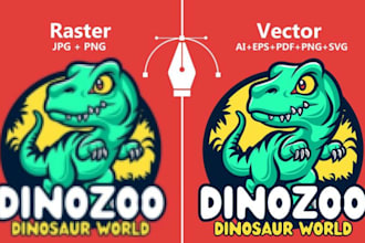 vector tracing, vectorize logo, convert image to vector, png to svg, ai eps