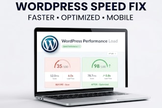 speed up wordpress website and fix slow loading issues