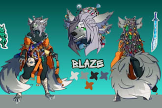 fursona ref sheet furry reference sheet anthro ref sheet character furry oc nsfw