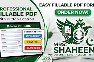 create fillable pdf forms professionally by buttons control
