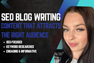 write an SEO optimised blog post for your website