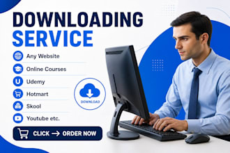 do professional upload and download service
