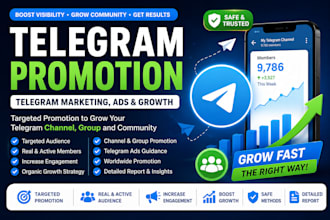 do telegram promotion, telegram marketing, telegram ads and growth