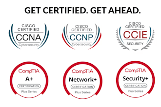 assist with comptia a network security ccna azure