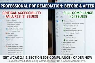 make PDF accessible using adobe acrobat