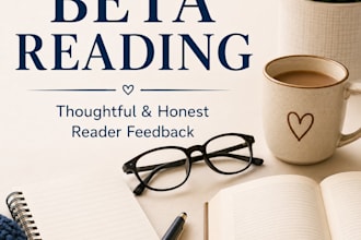 beta read your story and provide thoughtful honest feedback