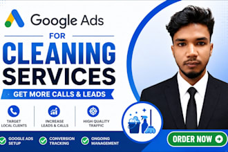 google ads manage for cleaning business