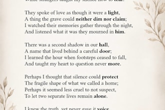 write a heartfelt custom poem for any occasion
