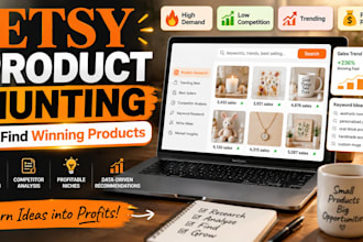hunt top selling products for etsy , etsy products hunting , etsy management