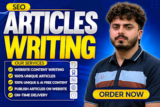 write SEO friendly articles for quick google adsense approval