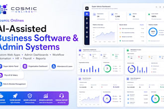 build ai assisted business software and admin systems