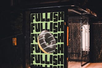 design a bold, creative poster or key visual