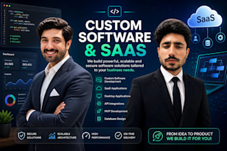 build custom business software and saas applications
