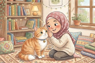 draw children book illustration and picture book illustrator