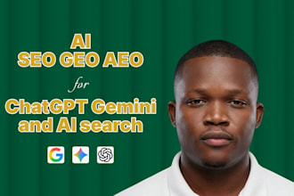 do ai SEO GEO aeo for chatgpt gemini and ai search