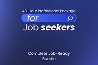 write an ats resume, cover letter, and linkedin bio overhaul in 48 hours