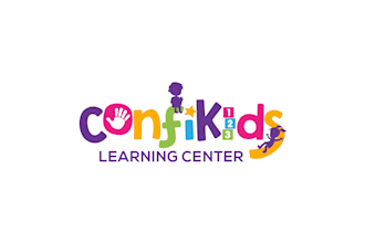 make creative modern childcare, daycare and kids logo or any graphics design
