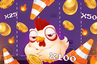 design high converting mobile game ad banners and app icon